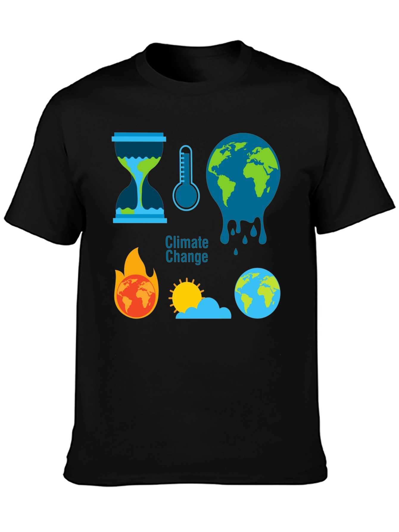 Climate Change Awareness Graphic T-Shirt