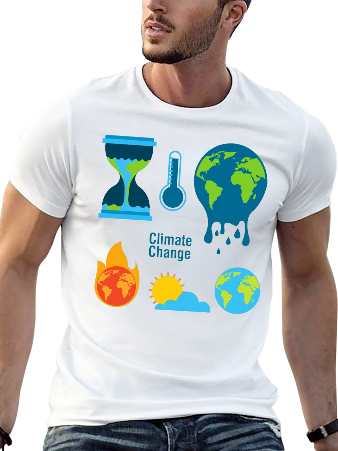 Climate Change Awareness Graphic T-Shirt