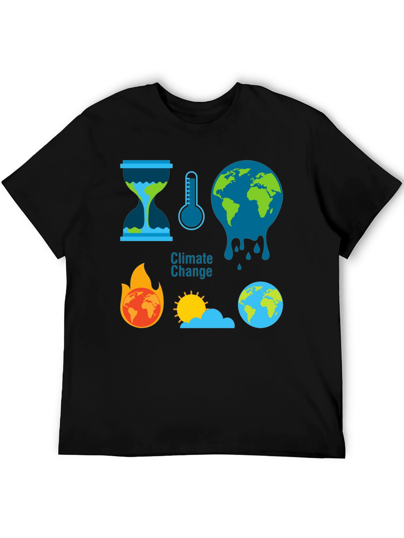 Climate Change Awareness Graphic T-Shirt