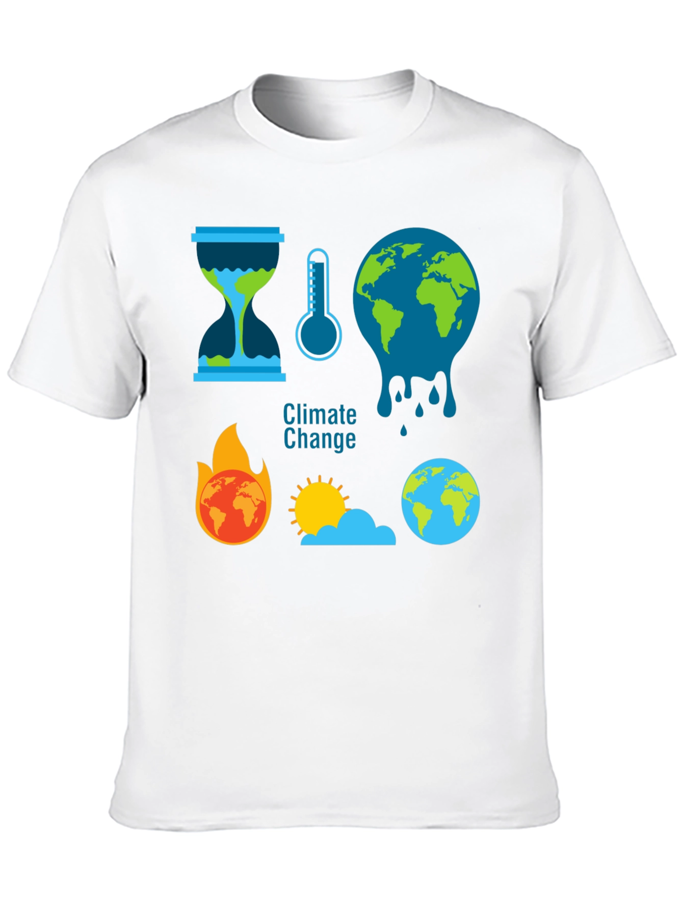 Climate Change Awareness Graphic T-Shirt