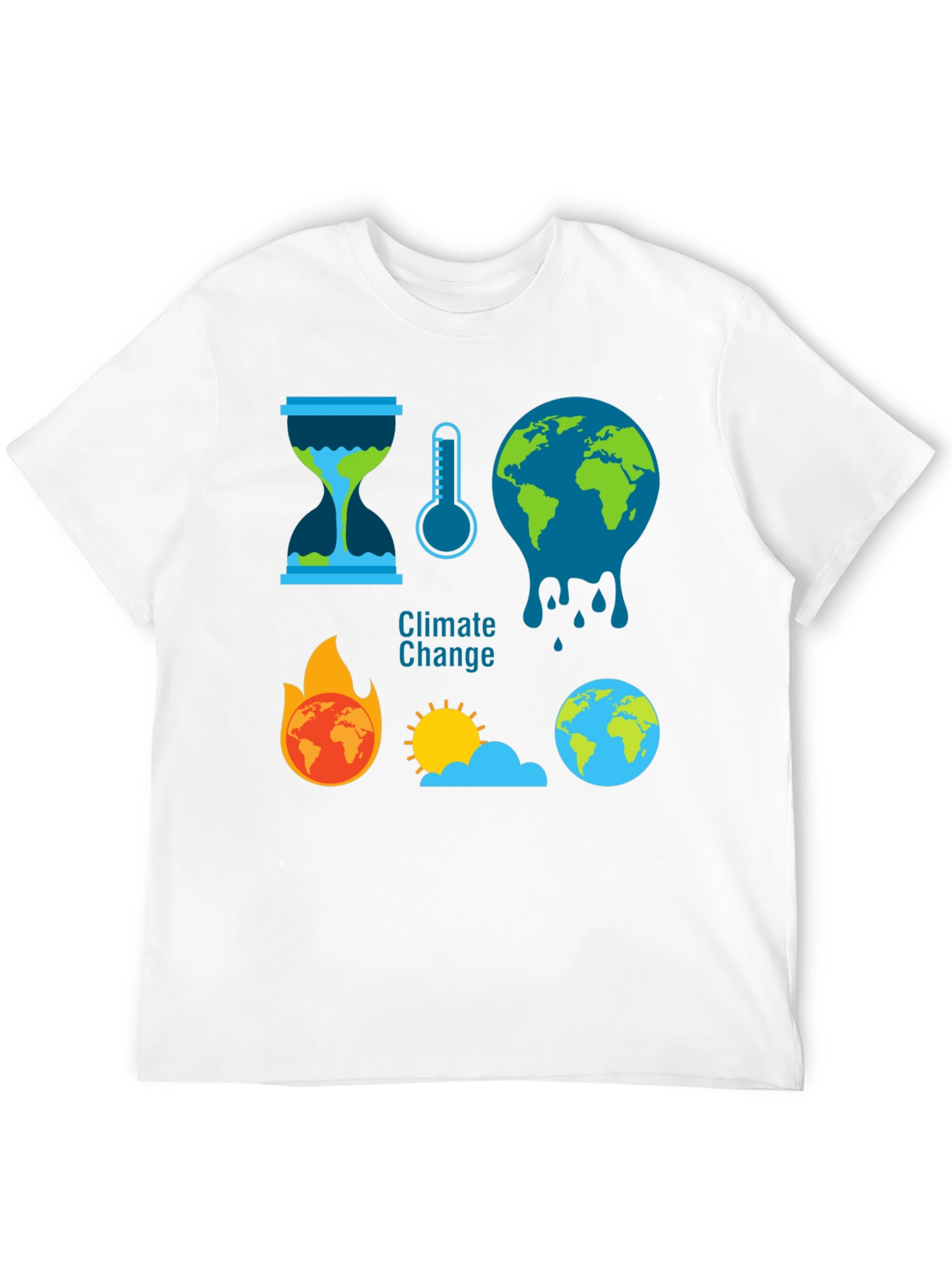 Climate Change Awareness Graphic T-Shirt