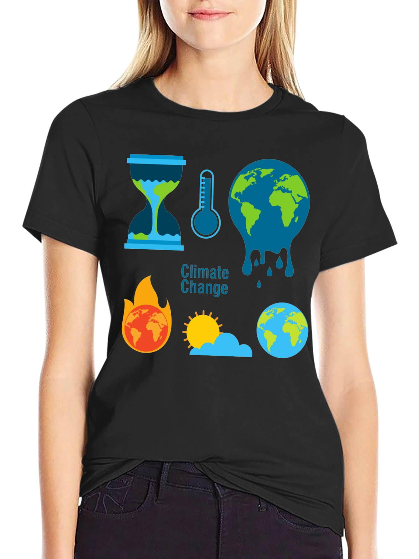 Climate Change Awareness Graphic T-Shirt