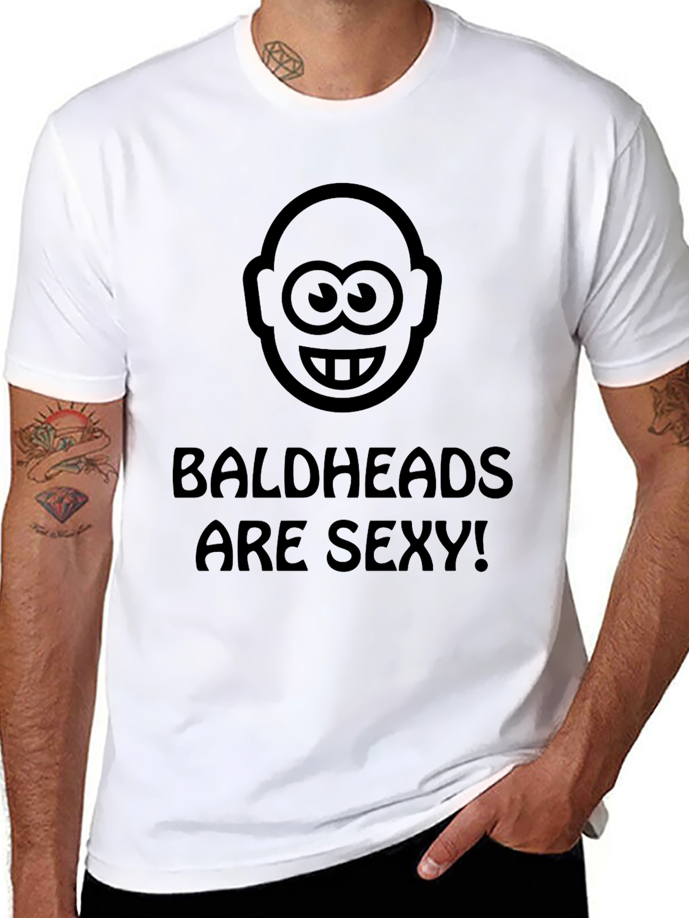 Baldheads Are Sexy! Graphic T-Shirt