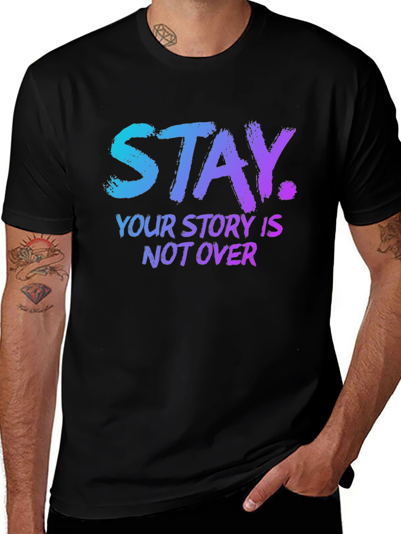 Stay: Your Story Isnt Over Graphic Tee
