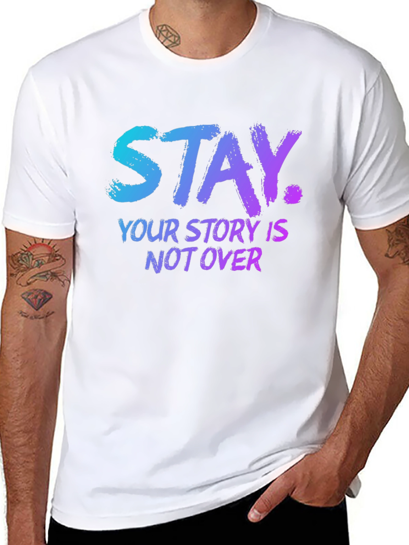 Stay: Your Story Isnt Over Graphic Tee