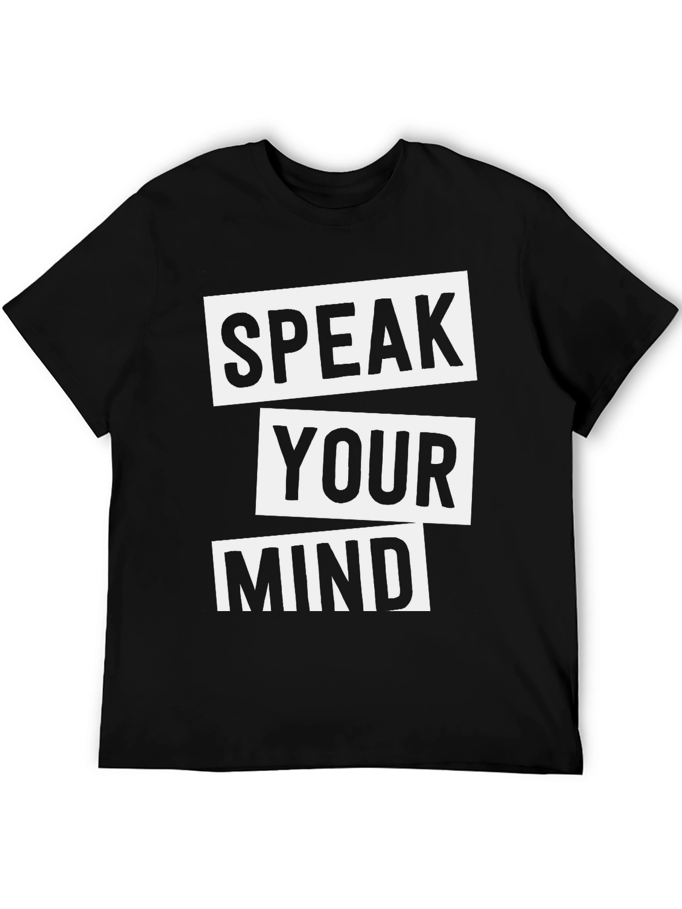 Speak Your Mind Graphic Tee - Bold Statement Shirt