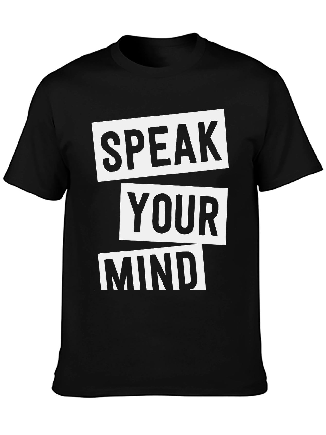 Speak Your Mind Graphic Tee - Bold Statement Shirt