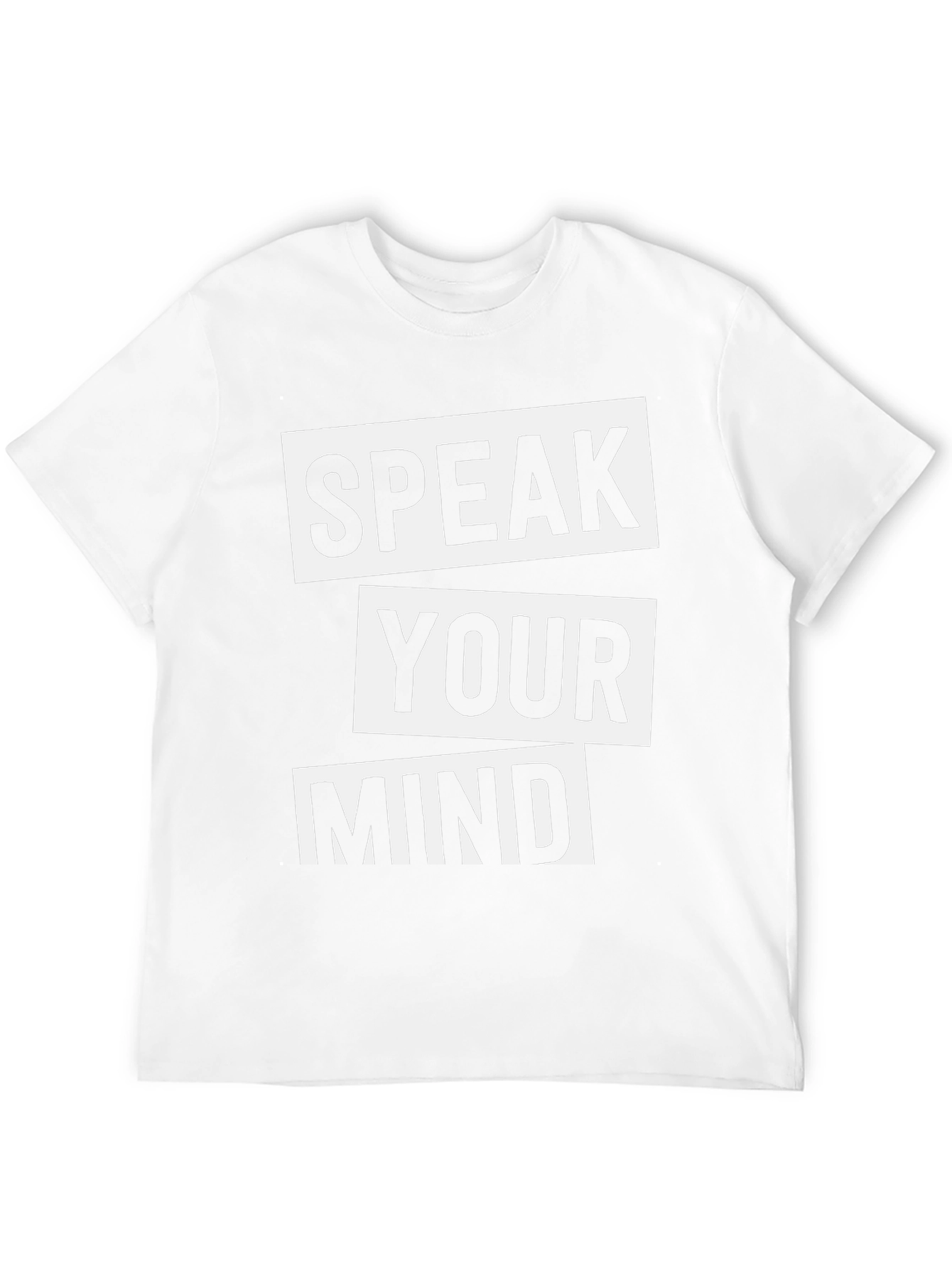 Speak Your Mind Graphic Tee - Bold Statement Shirt