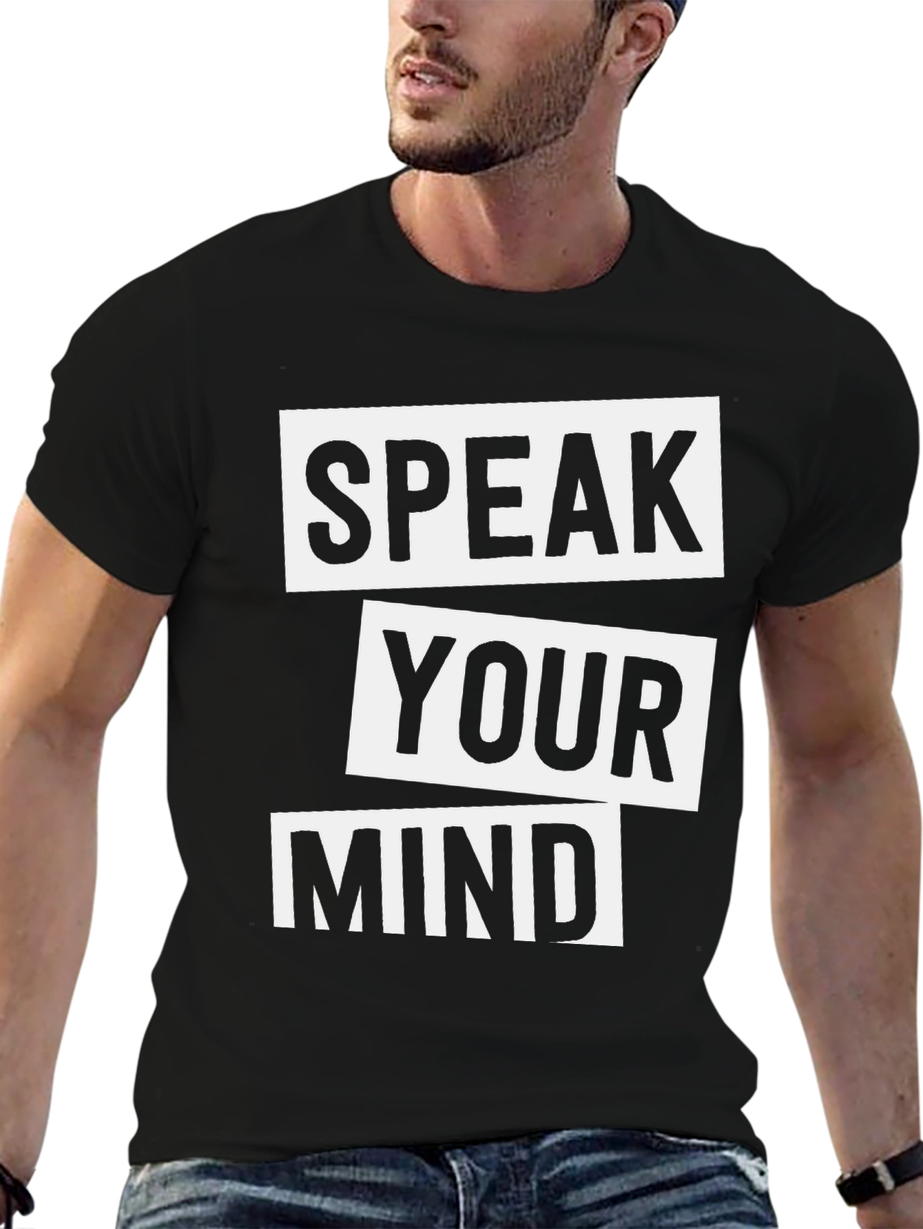 Speak Your Mind Graphic Tee - Bold Statement Shirt