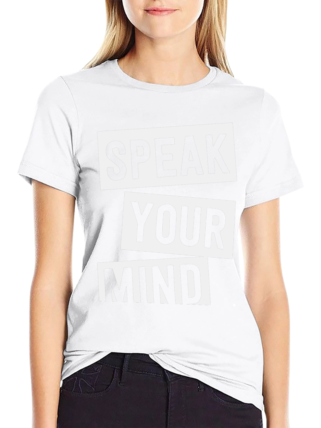 Speak Your Mind Graphic Tee - Bold Statement Shirt