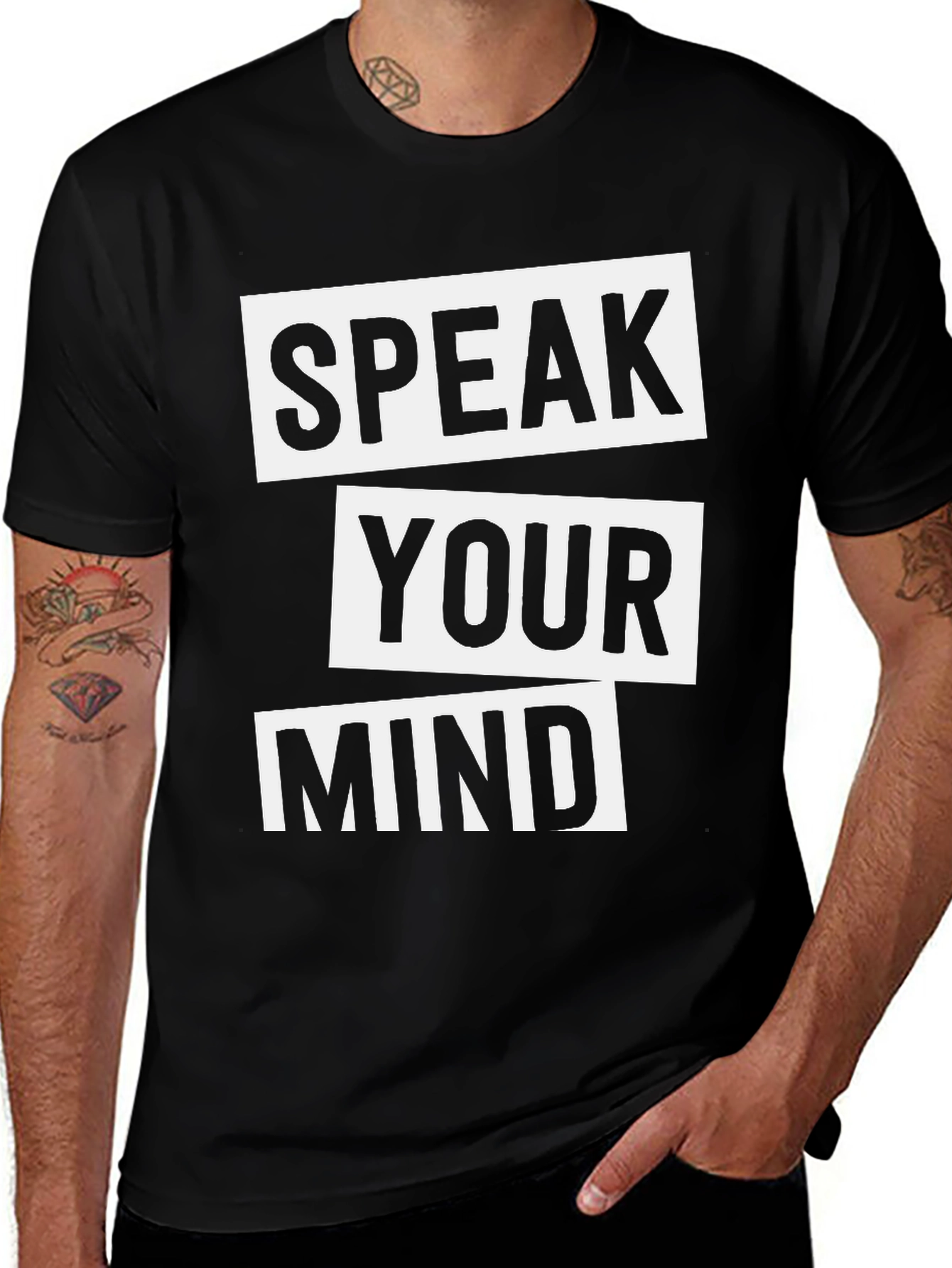 Speak Your Mind Graphic Tee - Bold Statement Shirt