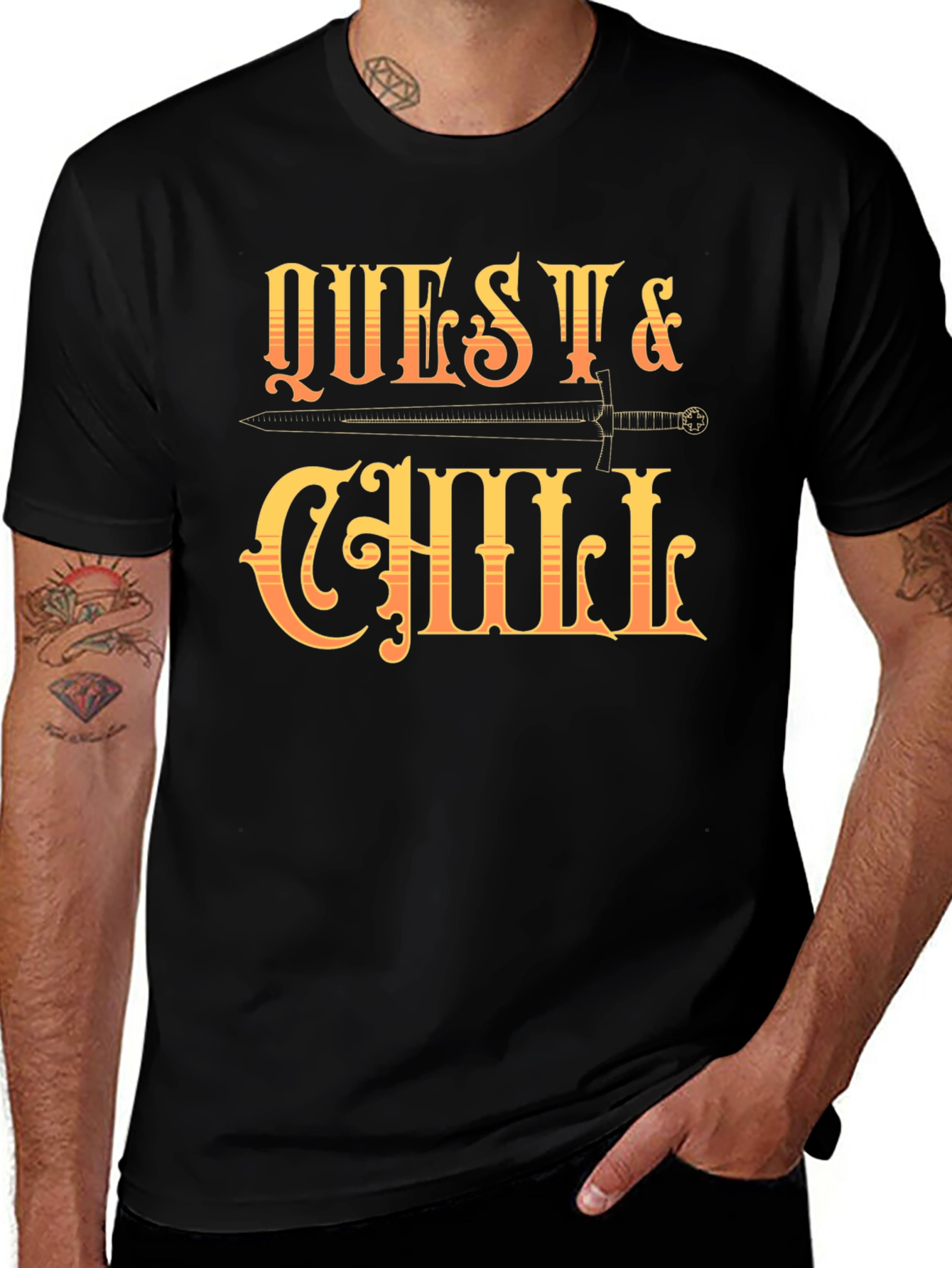 Quest & Chill Graphic Tee