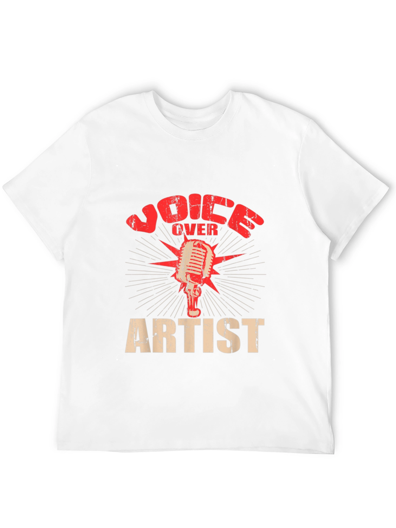 Voice Over Artist Black T-Shirt
