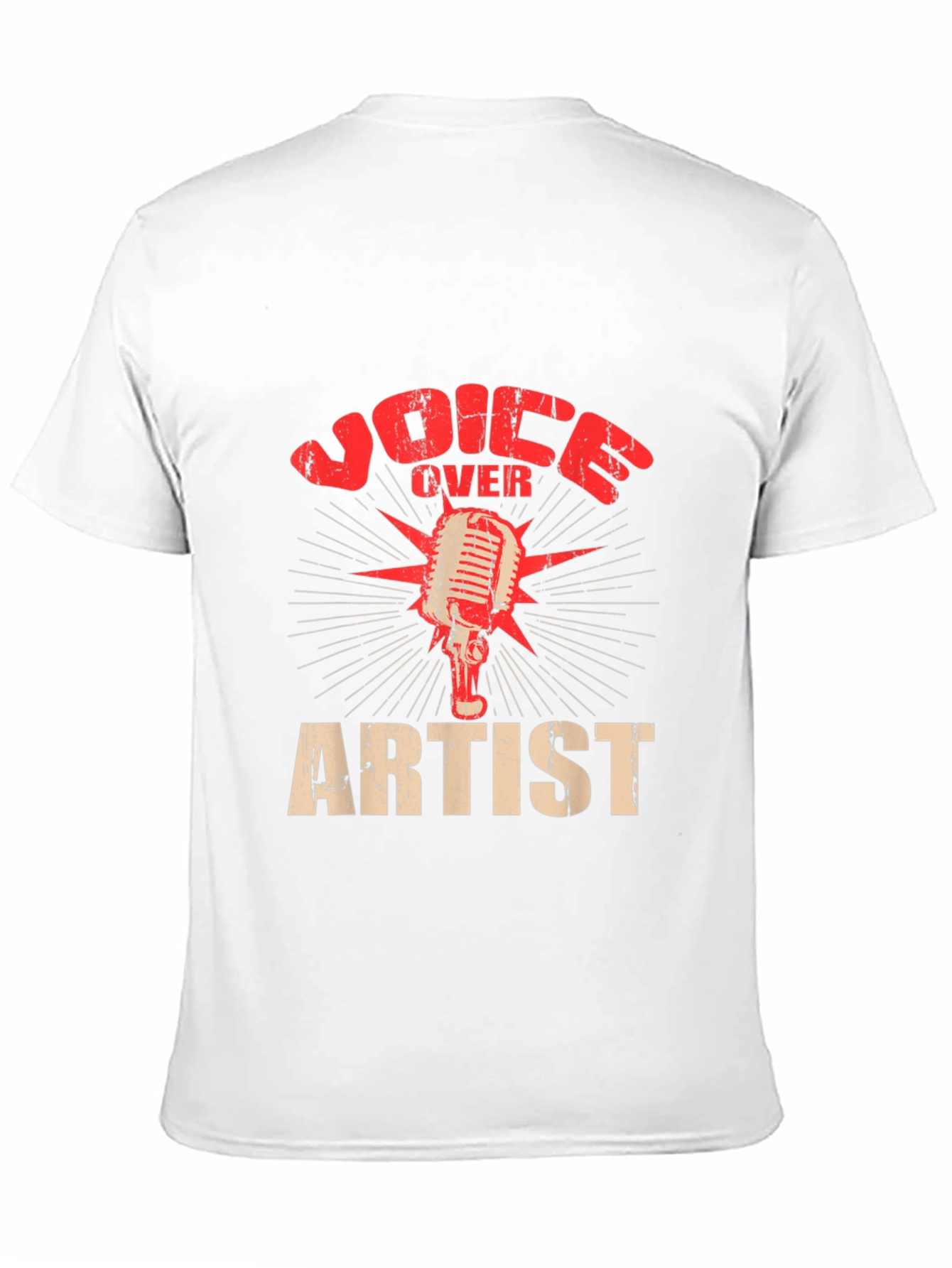 Voice Over Artist Black T-Shirt