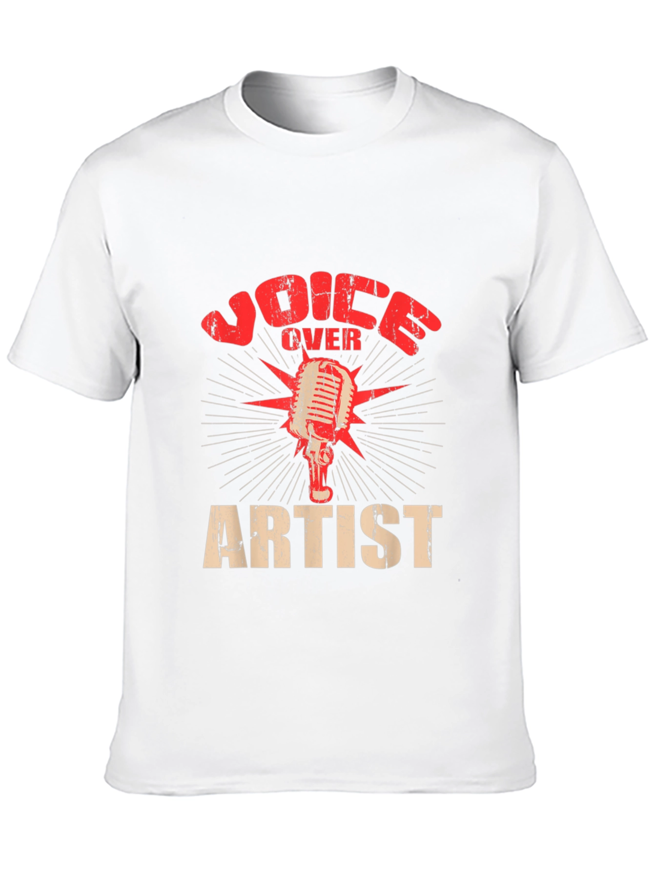 Voice Over Artist Black T-Shirt