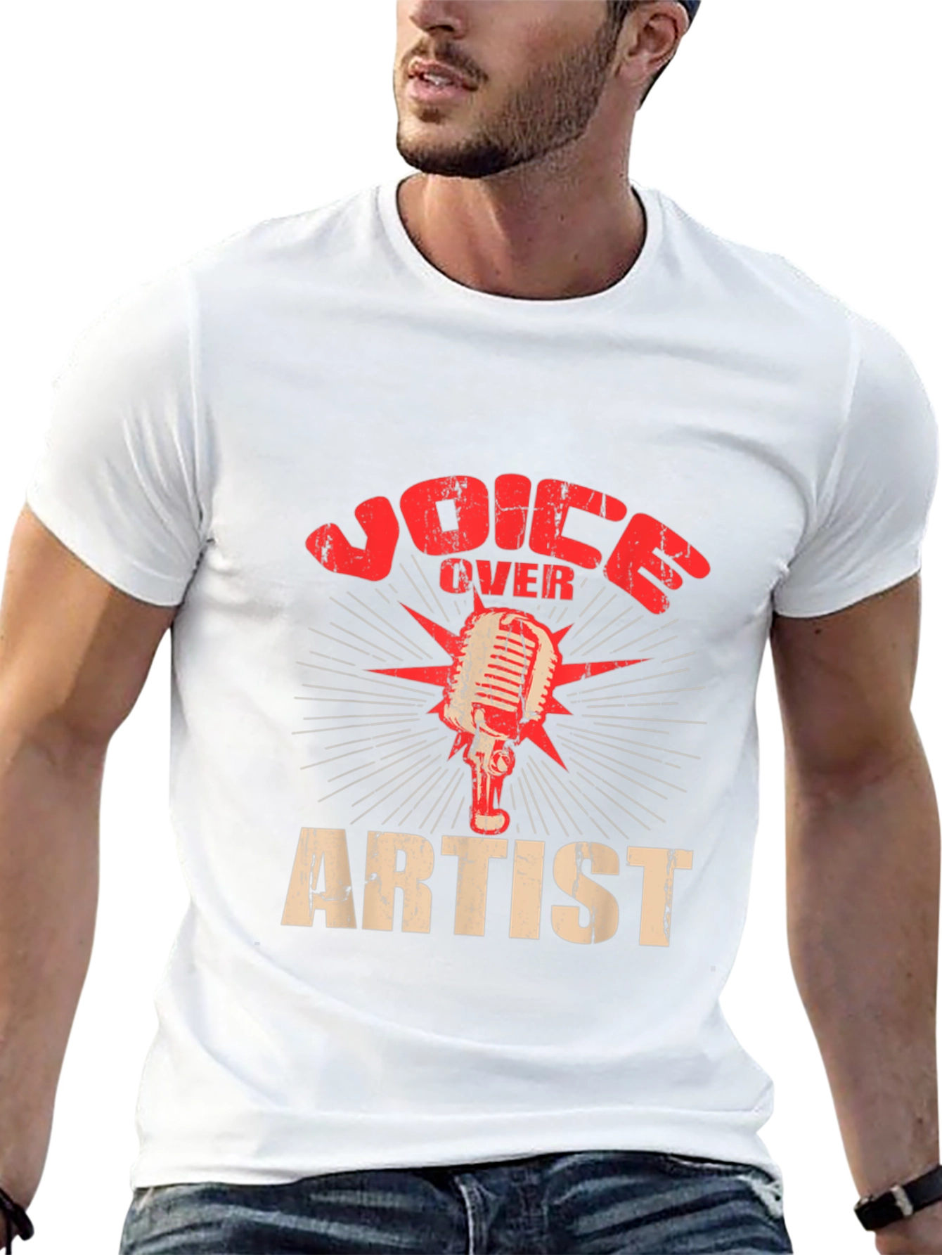 Voice Over Artist Black T-Shirt