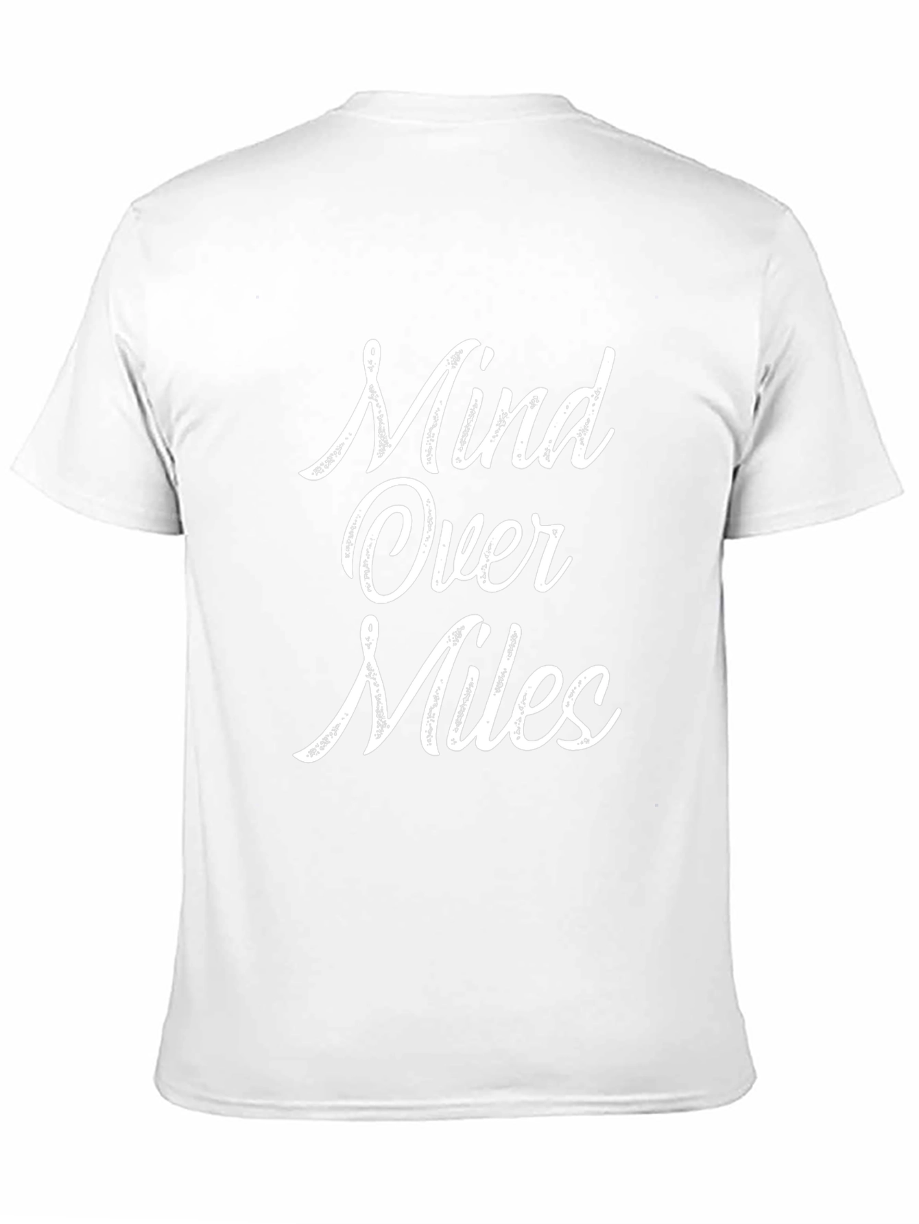 Mind Over Miles Graphic Tee - Black Cotton