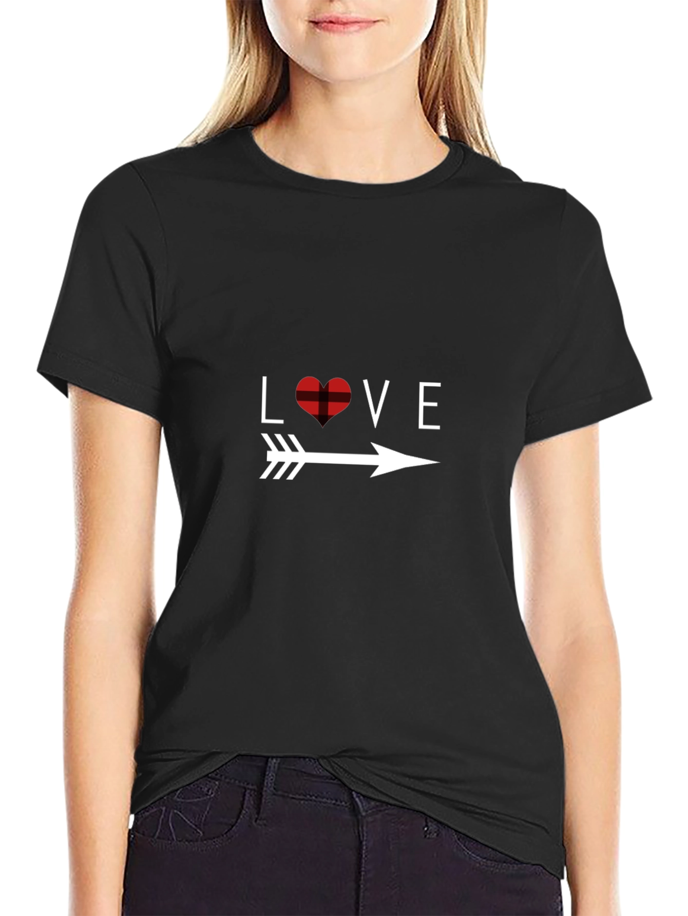Love Arrow Graphic T-Shirt - Valentines Day Edition