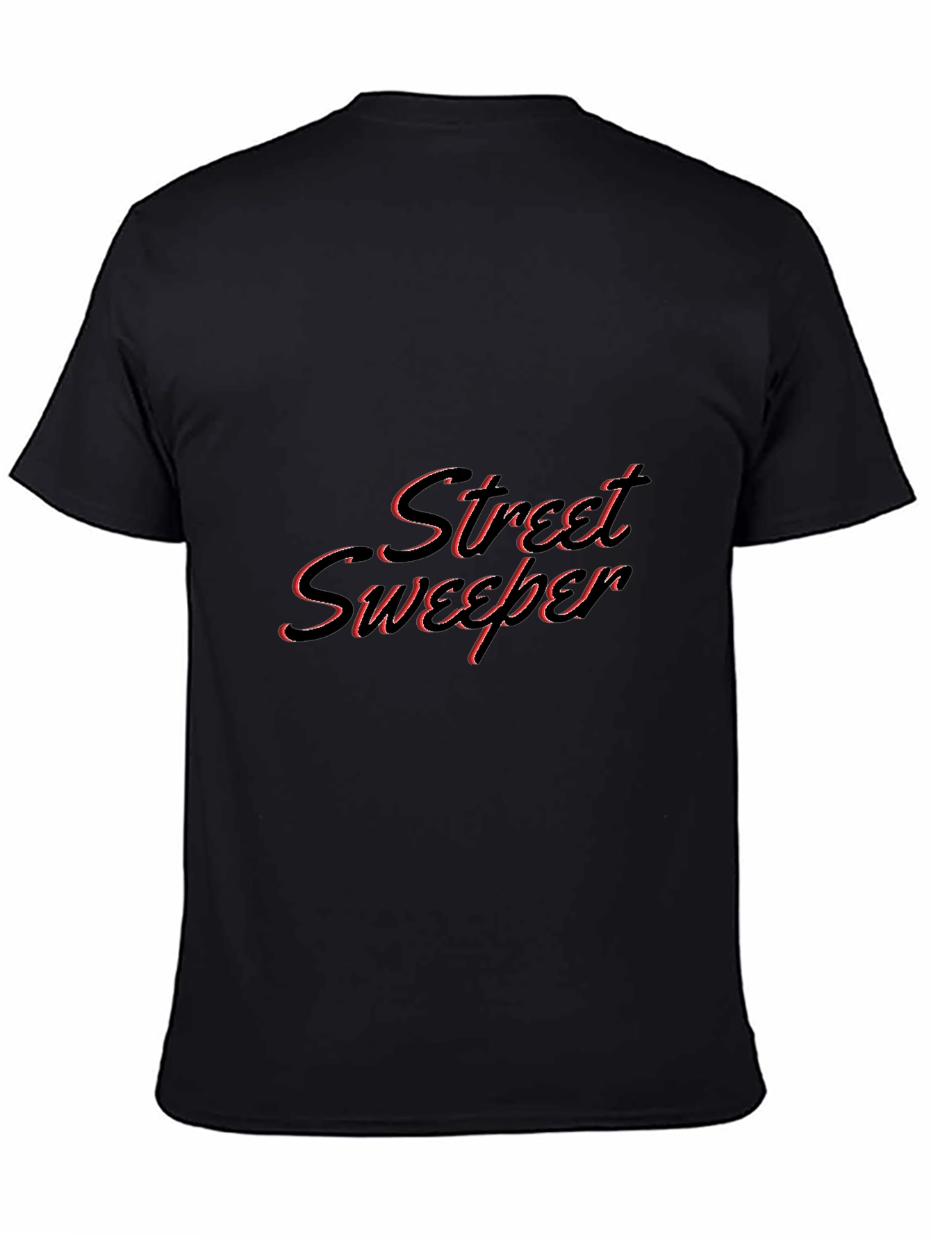Street Sweeper Black Graphic T-Shirt