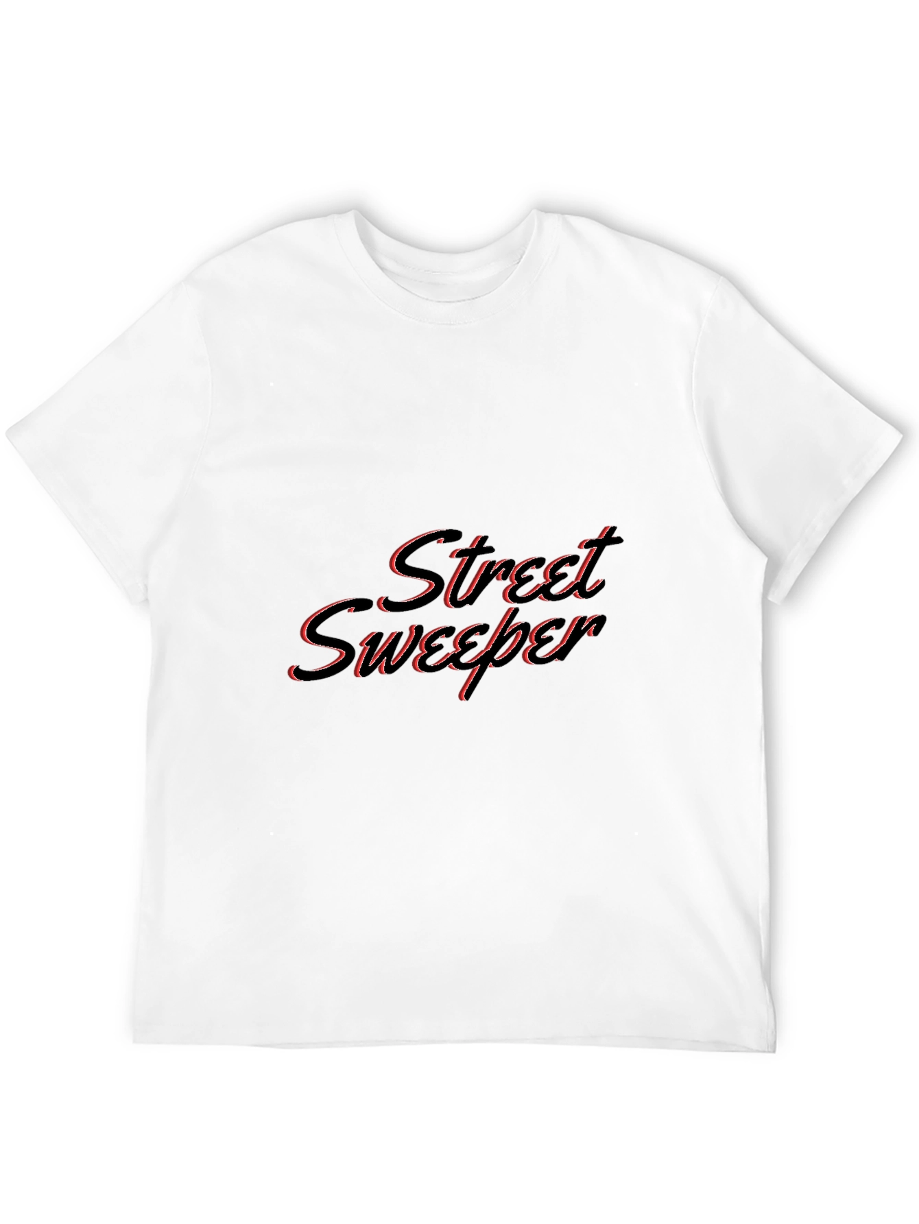Street Sweeper Black Graphic T-Shirt