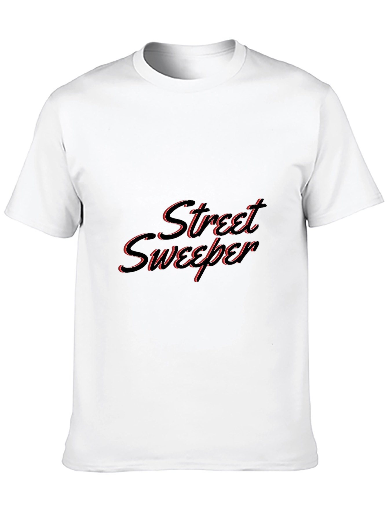 Street Sweeper Black Graphic T-Shirt