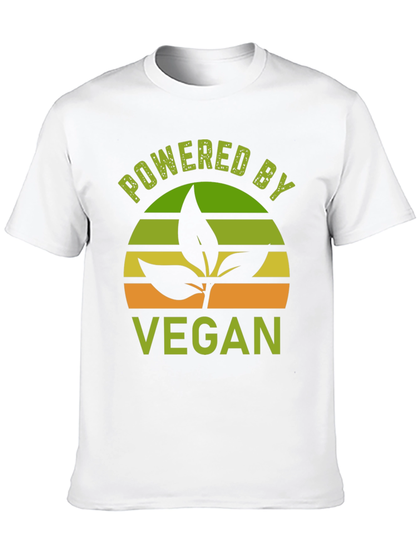 Powered By Vegan T-Shirt - Plant Based Lifestyle Tee