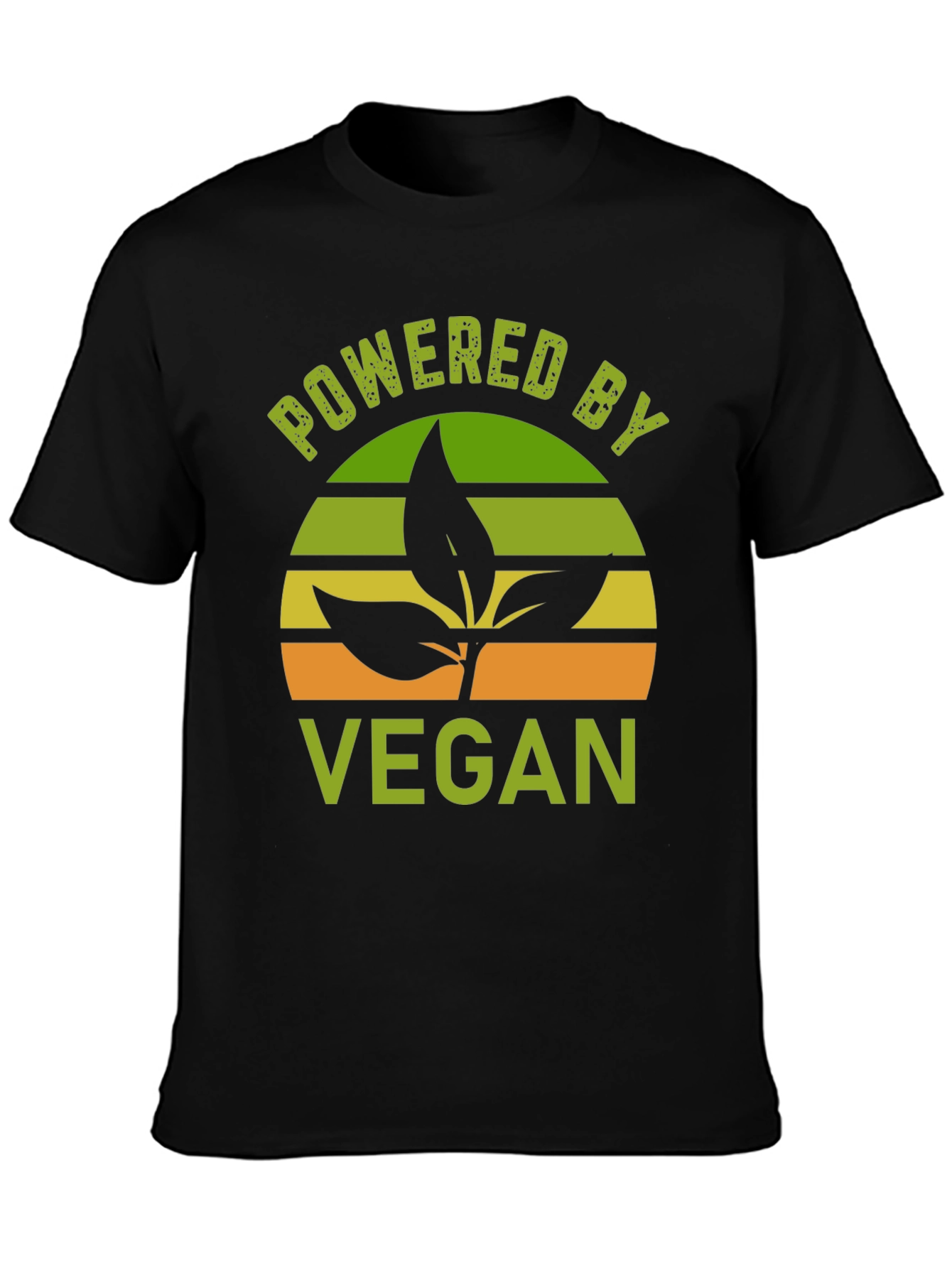 Powered By Vegan T-Shirt - Plant Based Lifestyle Tee