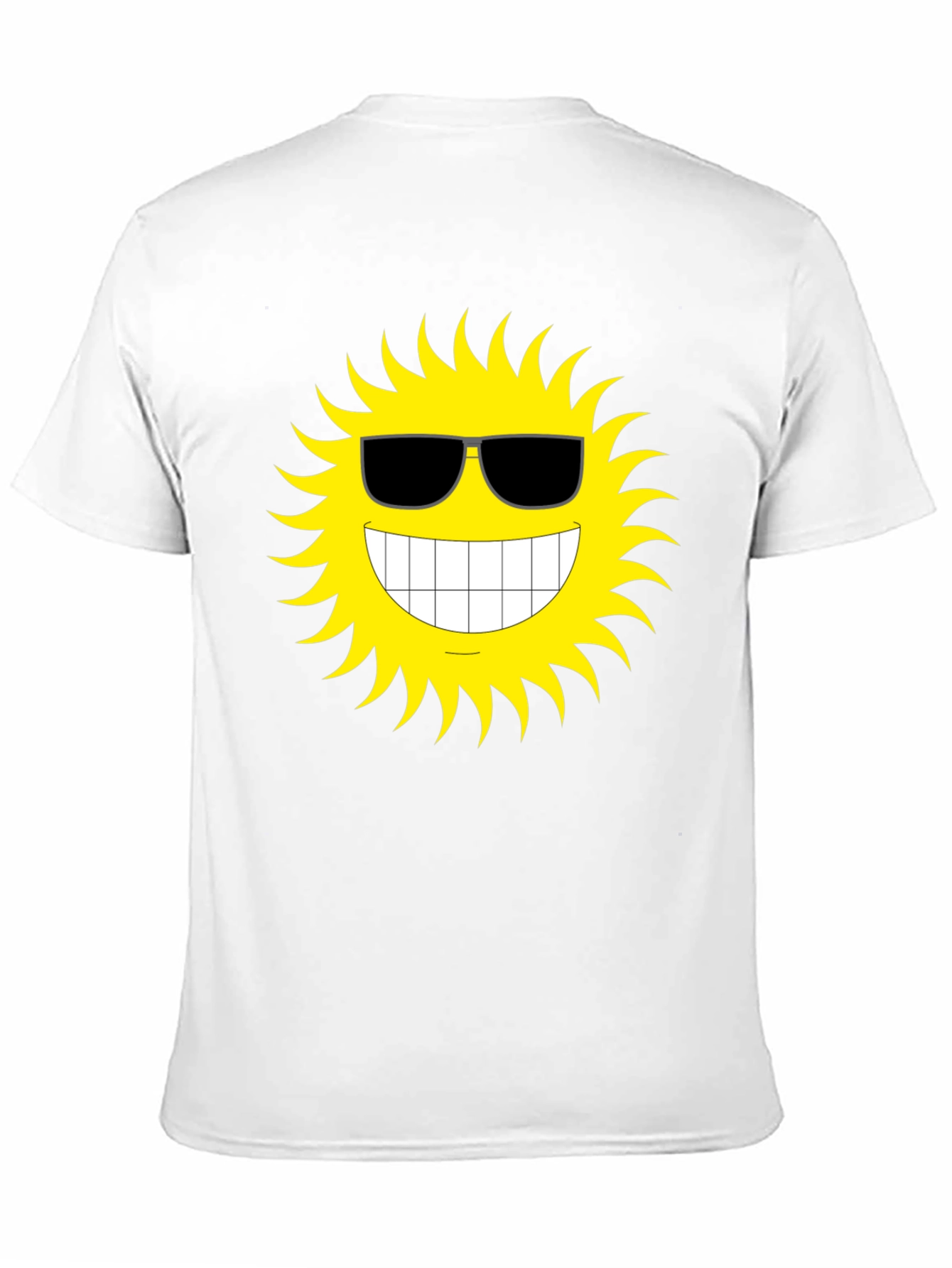 Cool Sun Graphic T-Shirt - Black Cotton Tee