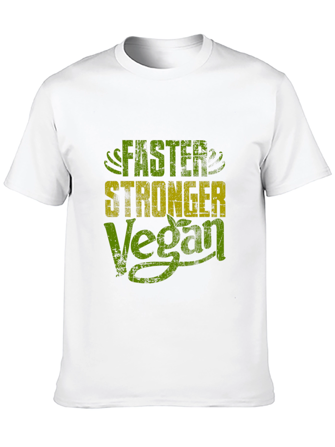 Vegan Power Tee - Faster Stronger Lifestyle Shirt