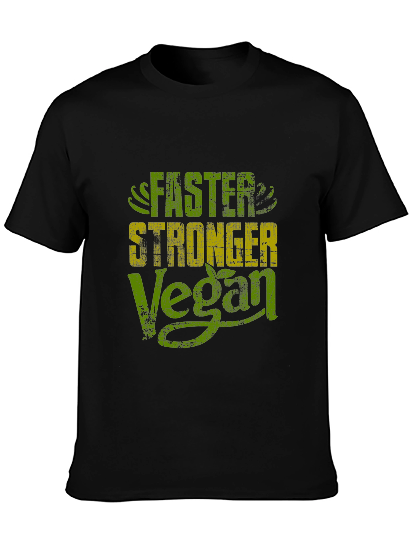 Vegan Power Tee - Faster Stronger Lifestyle Shirt
