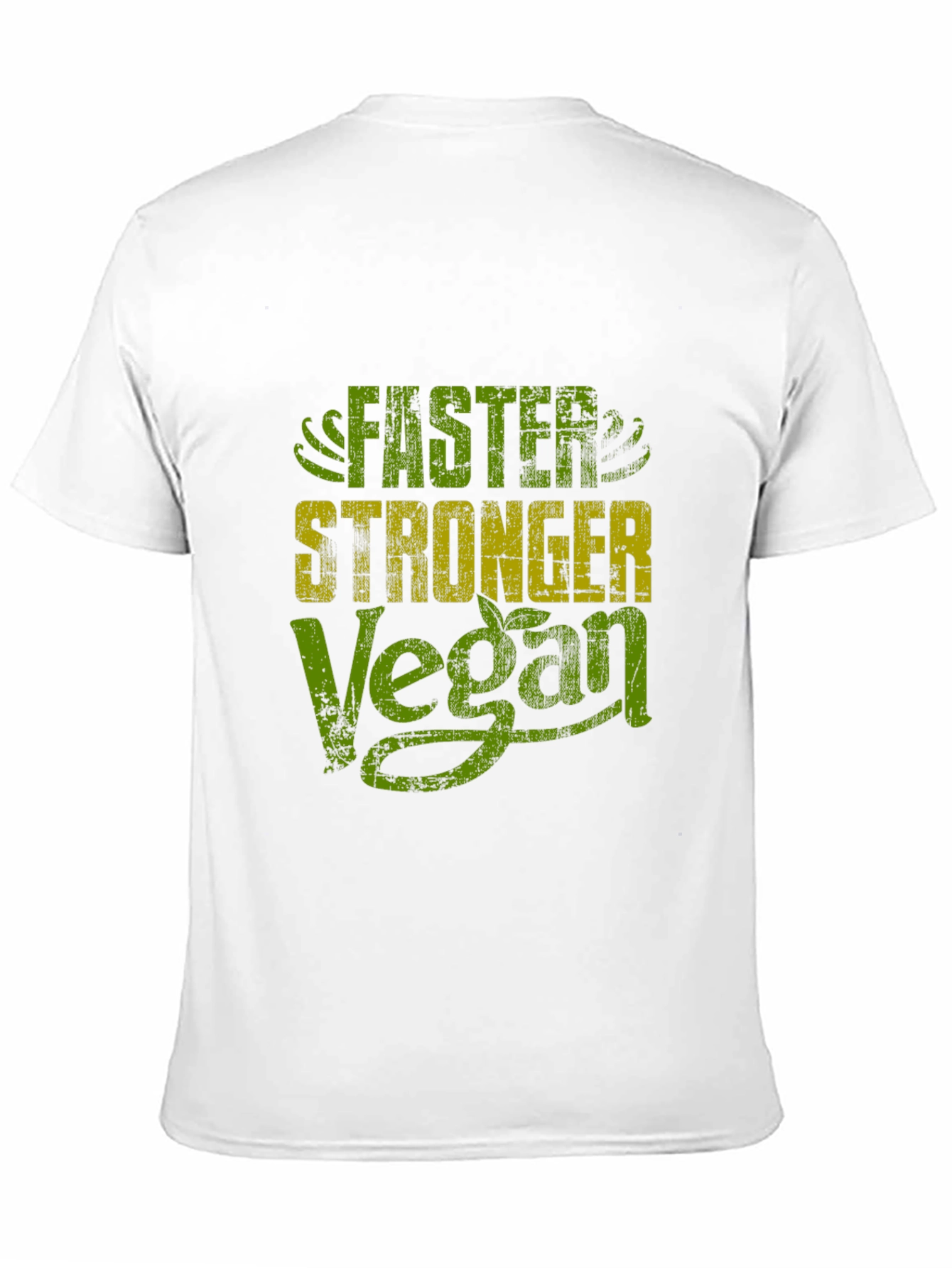 Vegan Power Tee - Faster Stronger Lifestyle Shirt