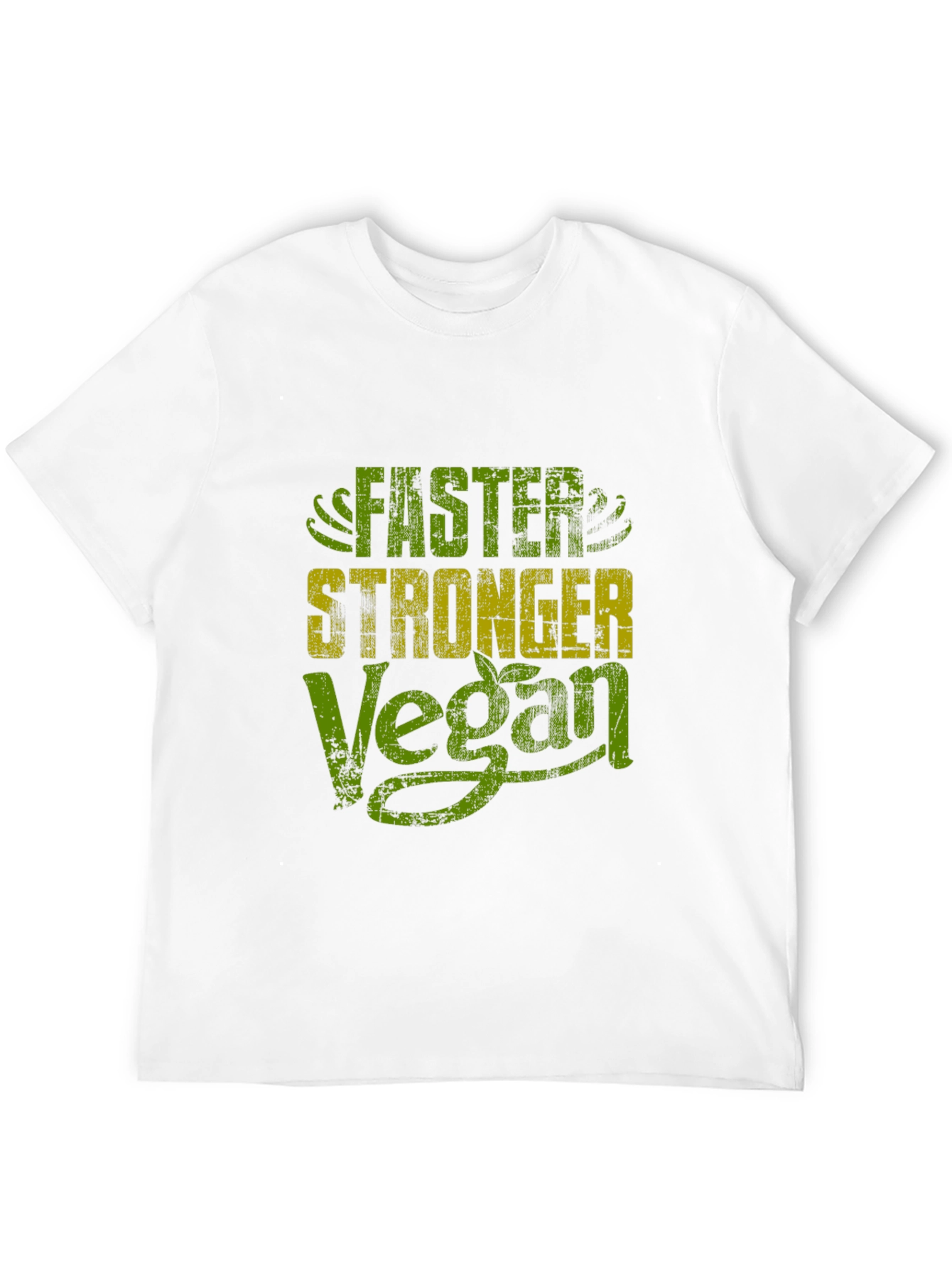 Vegan Power Tee - Faster Stronger Lifestyle Shirt