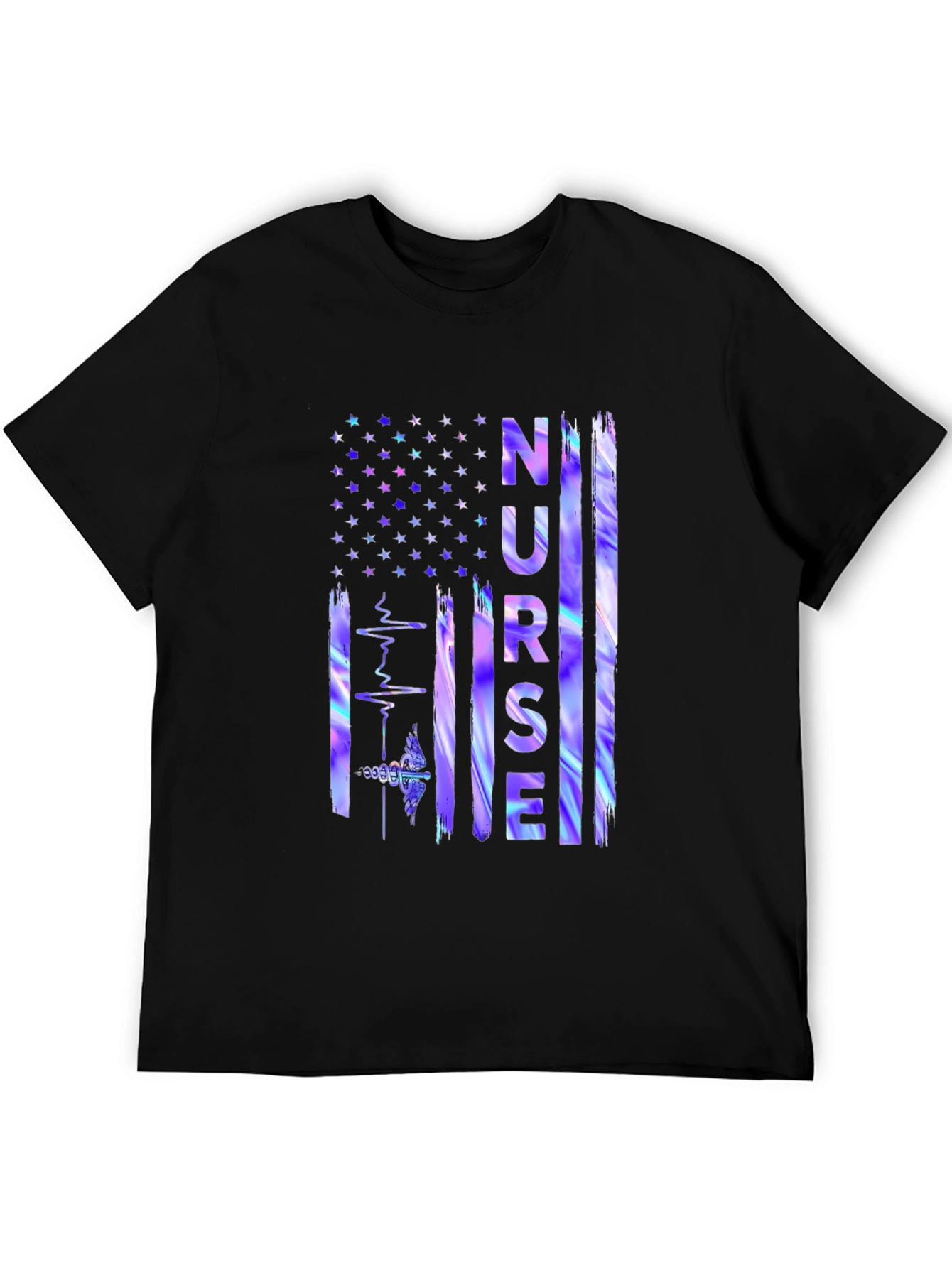 Nurse American Flag T-Shirt