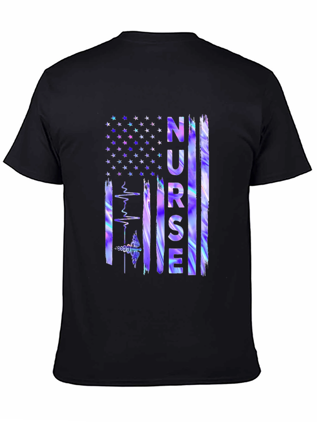 Nurse American Flag T-Shirt