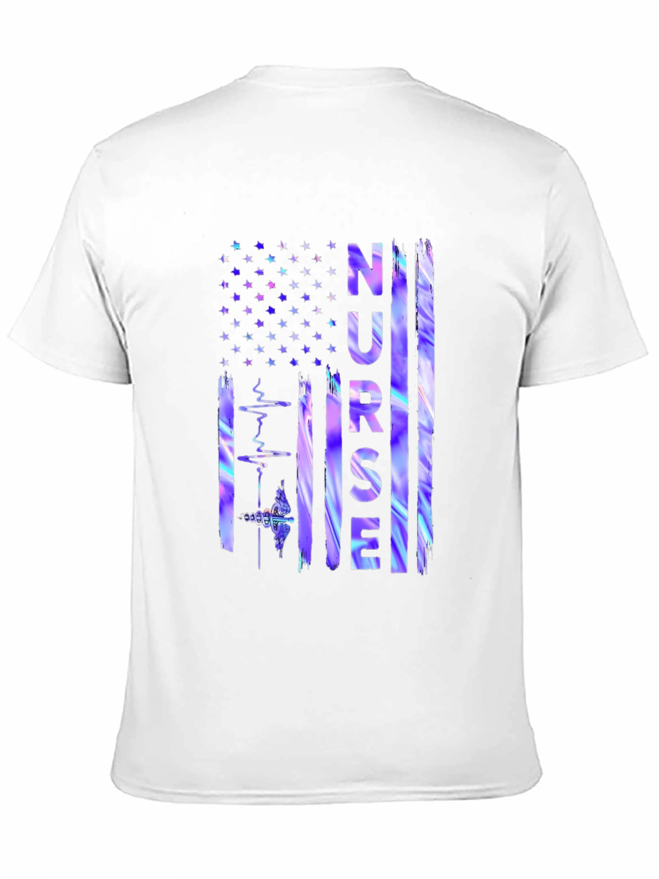 Nurse American Flag T-Shirt