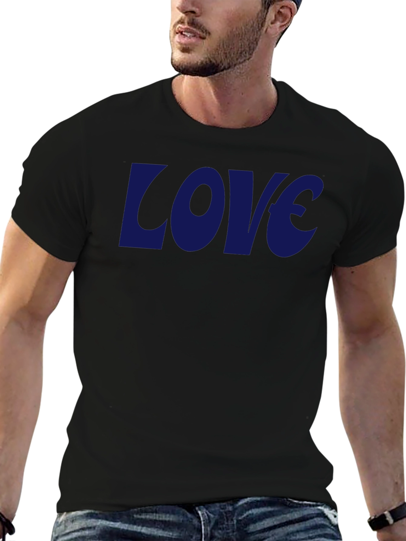 Love Graphic T-Shirt - Casual Style