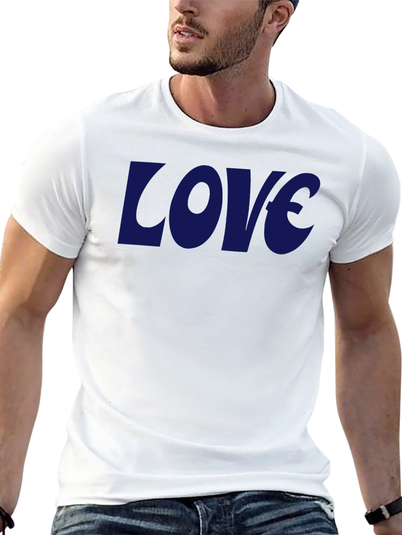 Love Graphic T-Shirt - Casual Style