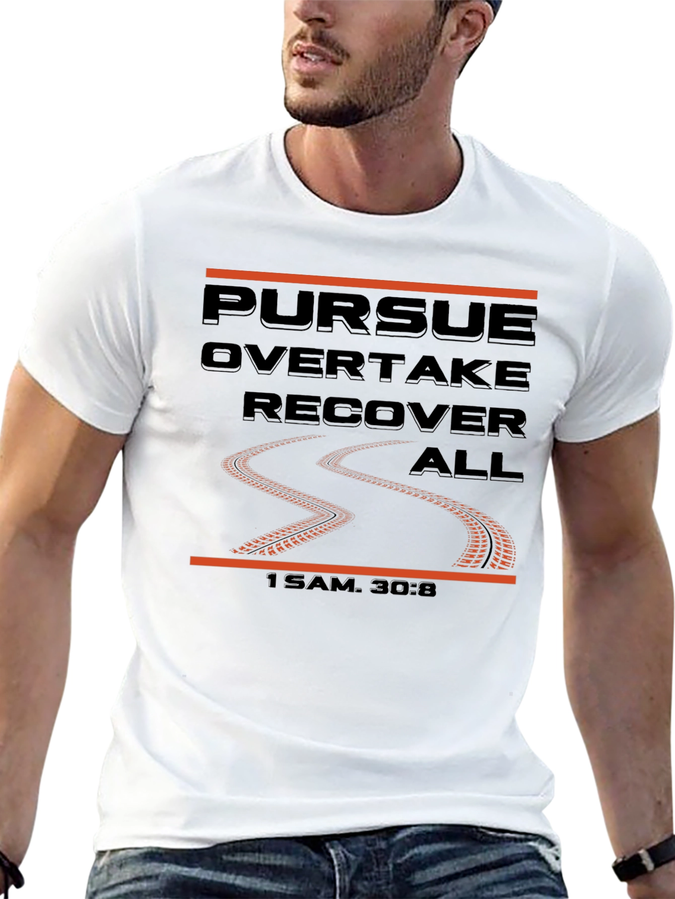 Pursue Overtake Recover All Graphic Tee