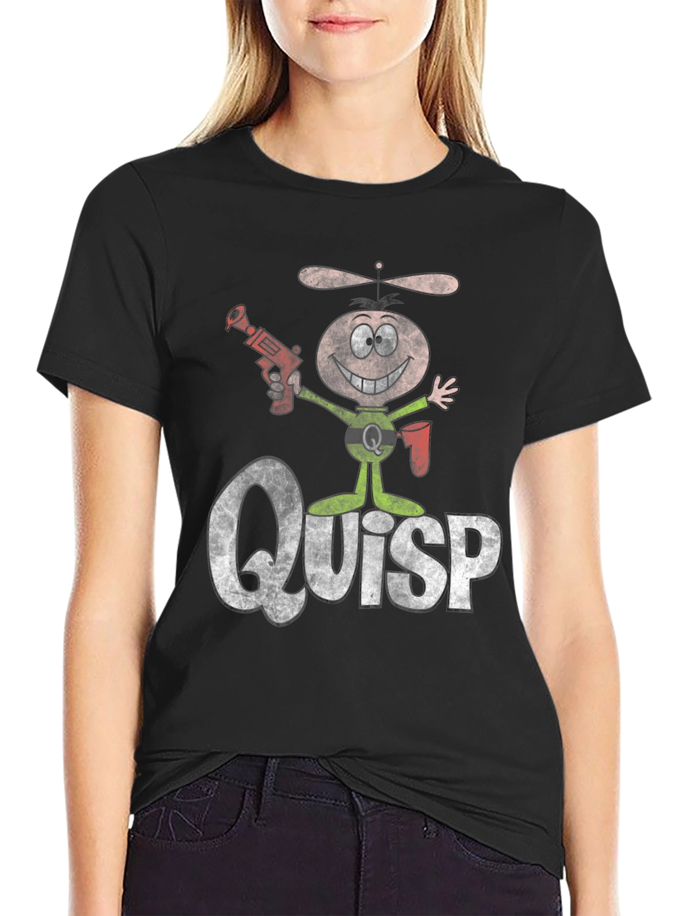 Quisp Character Graphic Tee - Retro Style