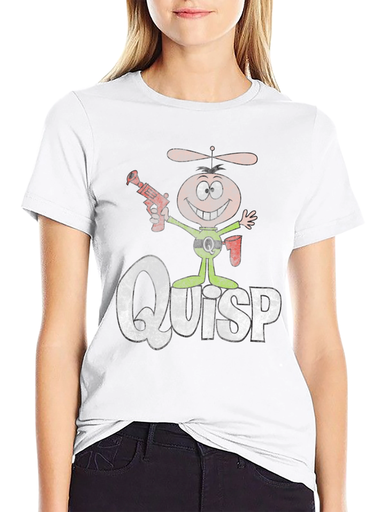 Quisp Character Graphic Tee - Retro Style