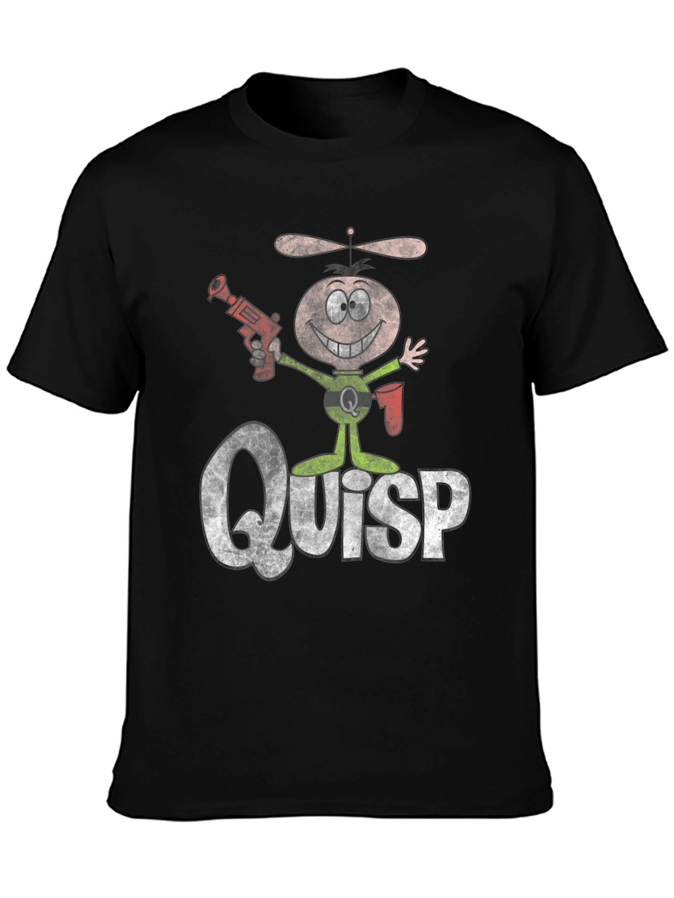 Quisp Character Graphic Tee - Retro Style