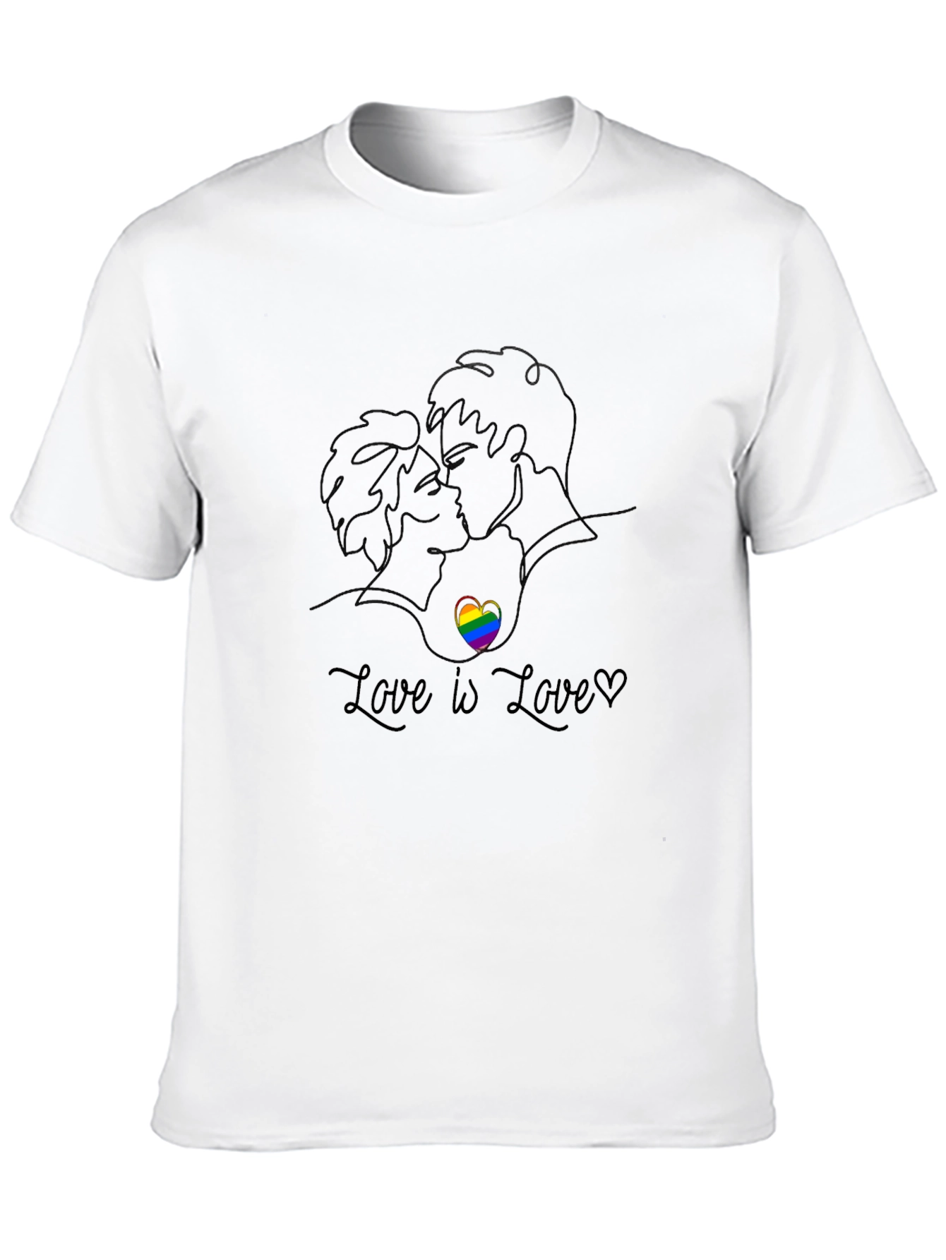 Love is Love Graphic Tee - LGBTQ+ Pride Shirt