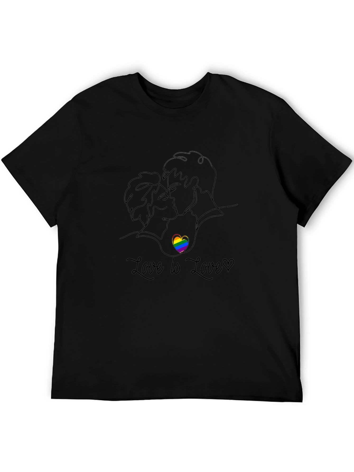 Love is Love Graphic Tee - LGBTQ+ Pride Shirt