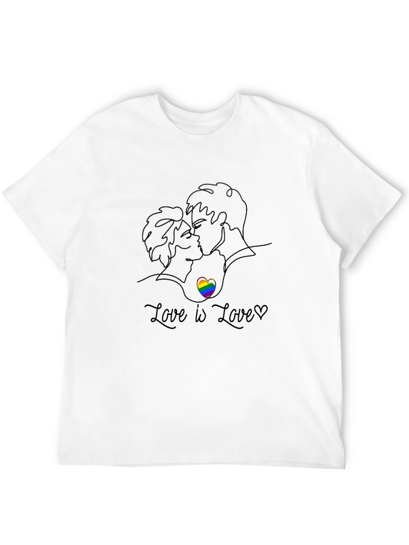 Love is Love Graphic Tee - LGBTQ+ Pride Shirt