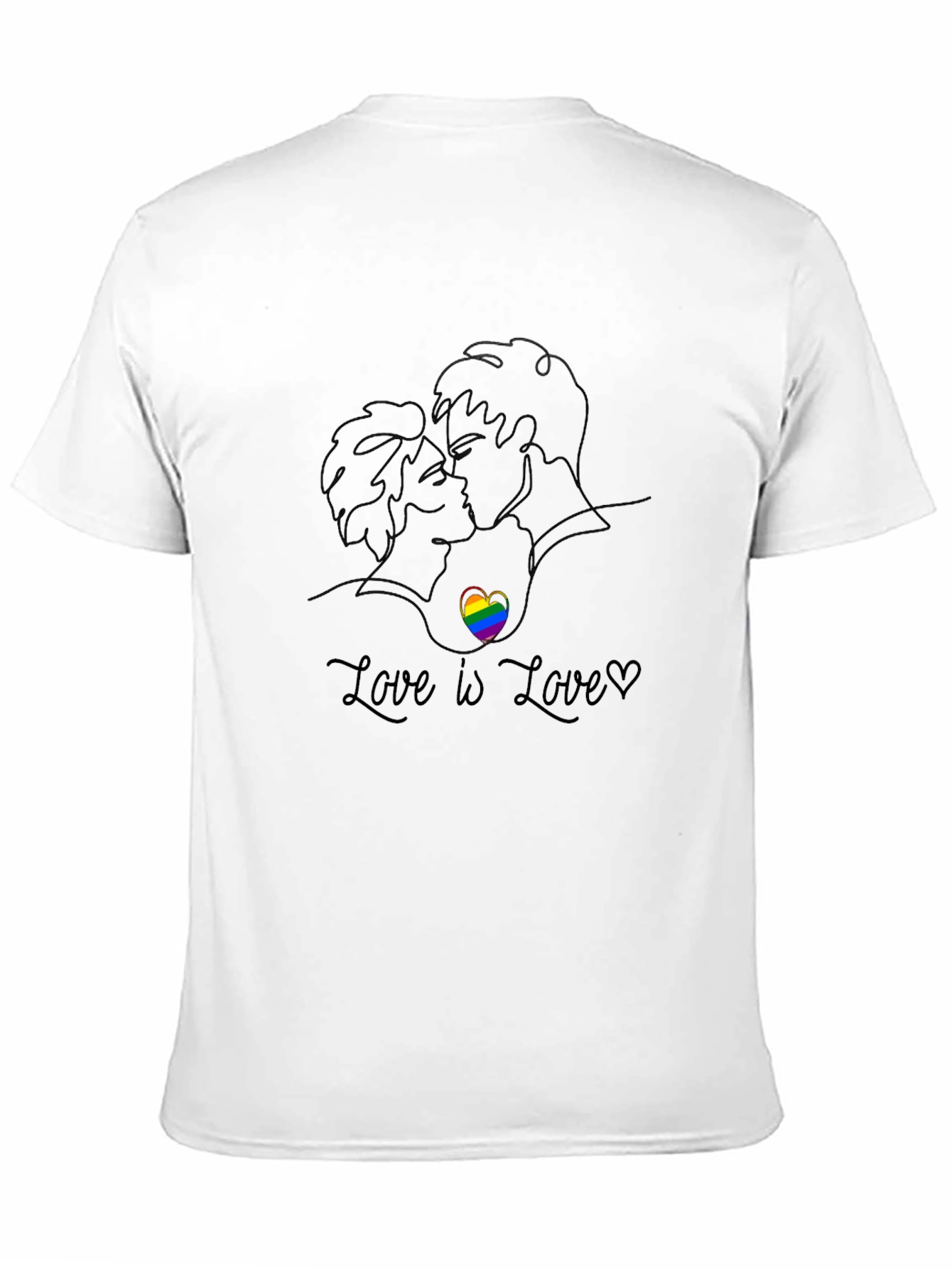 Love is Love Graphic Tee - LGBTQ+ Pride Shirt