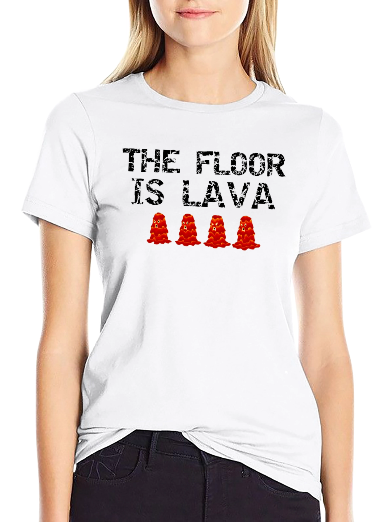 The Floor is Lava Graphic Tee