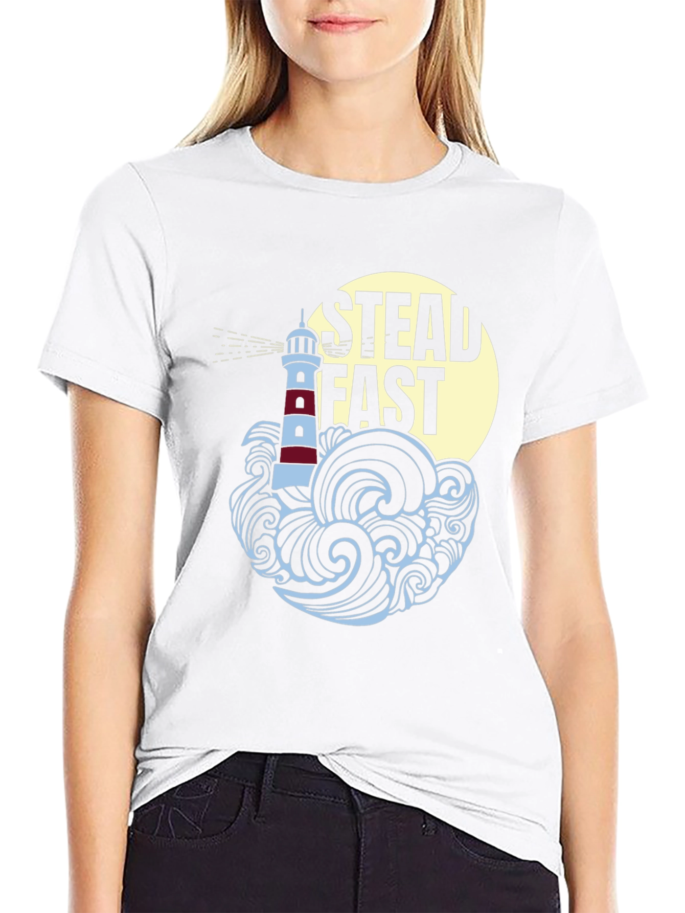 Steadfast Lighthouse Graphic T-Shirt