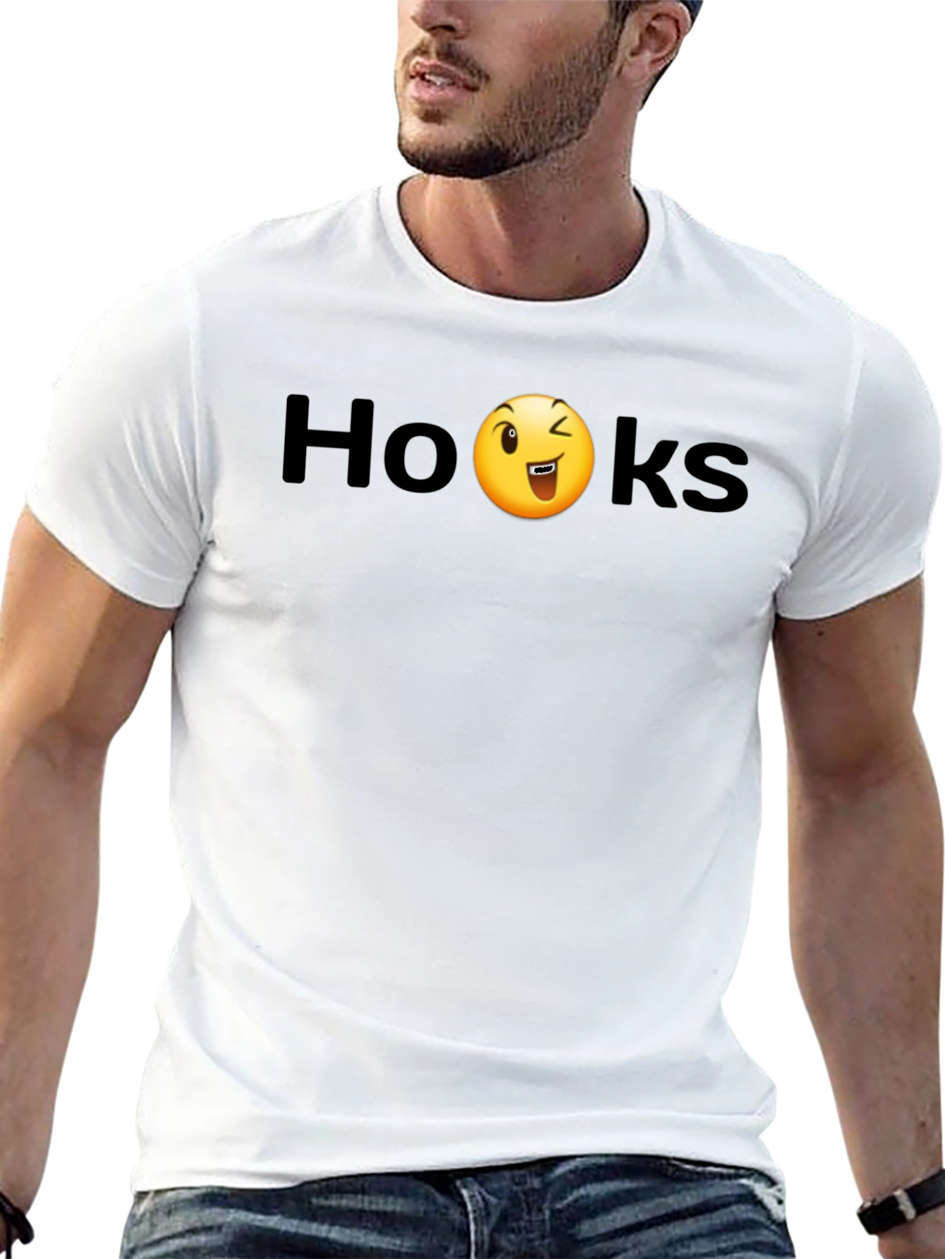 Winking Emoji Humor T-Shirt