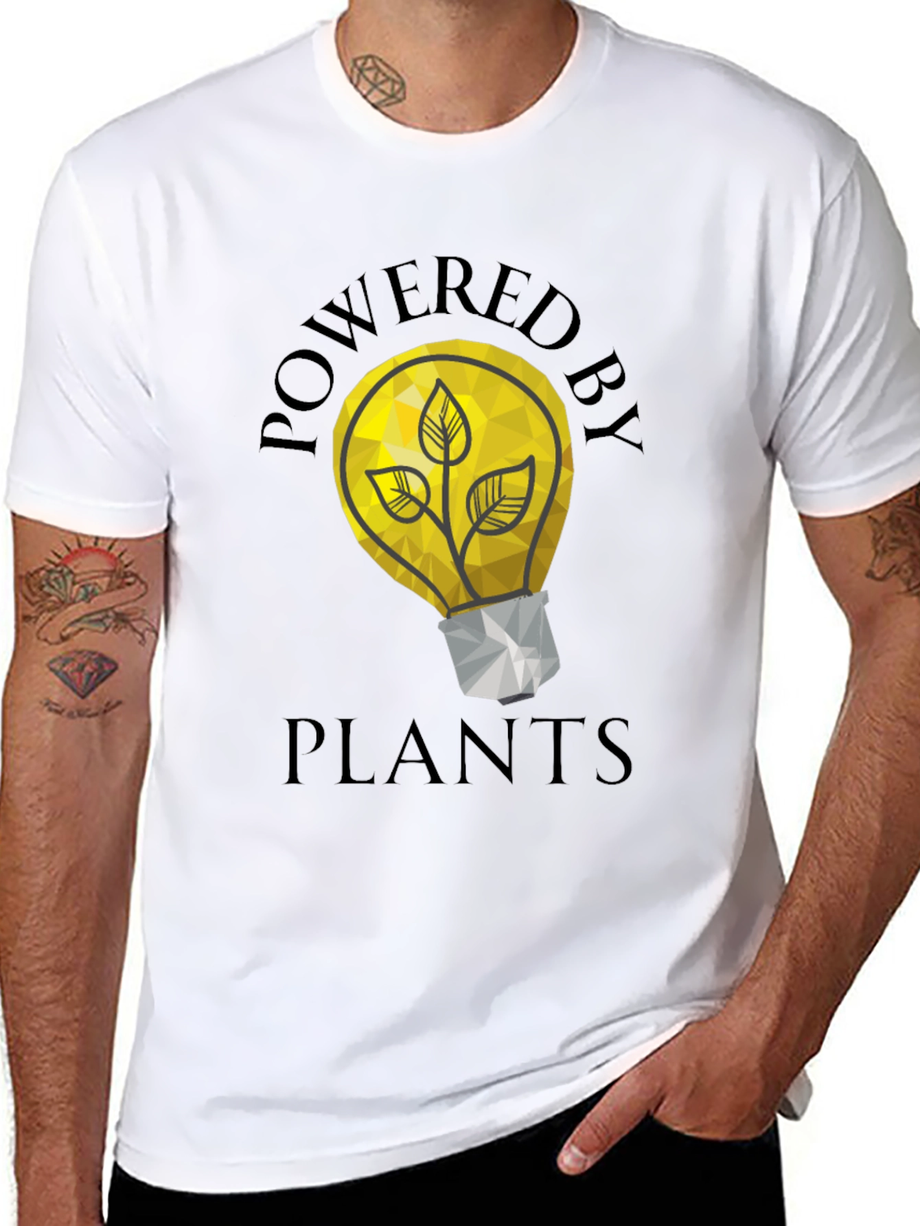 Powered by Plants Graphic T-Shirt