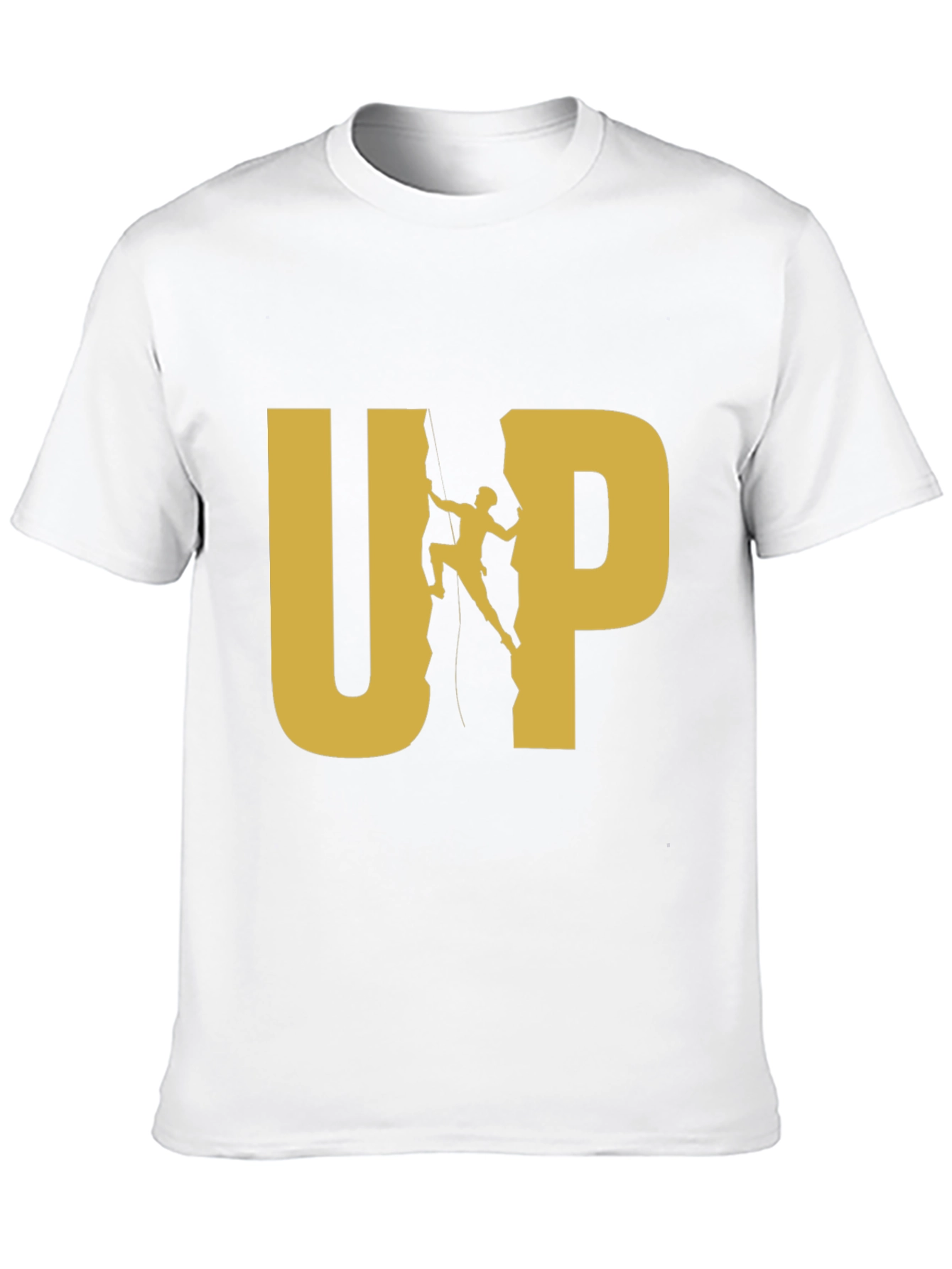 Black UP Rock Climbing Graphic Tee